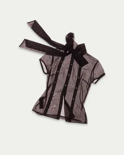 Nude Form Sheer Blouse