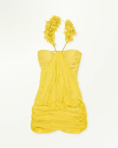 Peachline Draped Mini Dress