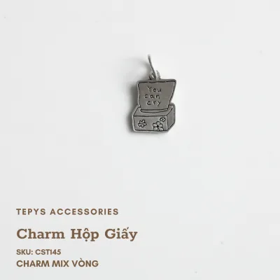 Charm Hộp Giấy