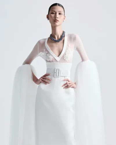 The Bride Column Gown