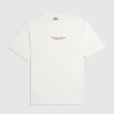 Merchandise Tee - AXGC Logo Badge - Snow White