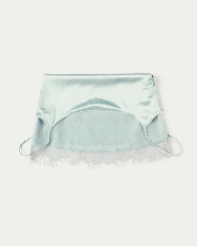 Liquid Silk Mini Skirt