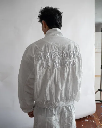 SSMA COMPANY TRACK JACKET - WHITE