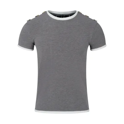 Mute Button Tshirt (Grey)