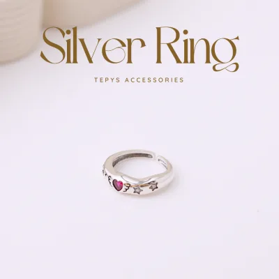 Nhẫn Connect Love Silver