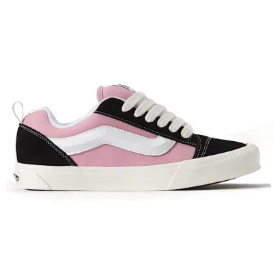 Giày VANS KNU SKOOL CHECKERBOARD COLOR BLOCKING BLACK/PINK