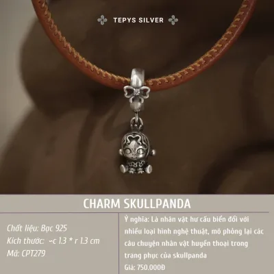 Lububu hóa thân Skullpanda