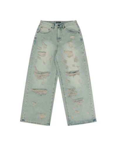 Quần dài Denim Pants Baggy Destroy