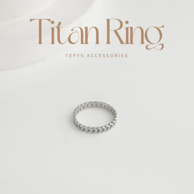 Nhẫn Titan Vòng Nguyệt Quế