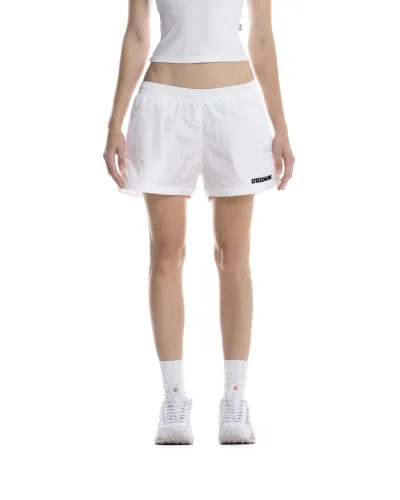SUMMER26 LOGO SHORTS - WHITE