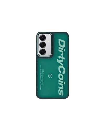 Ốp Lưng Samsung Matte DirtyCoins Logo Type Green