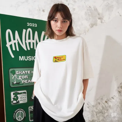 Graphic Tee - Skate 4P - Snow White