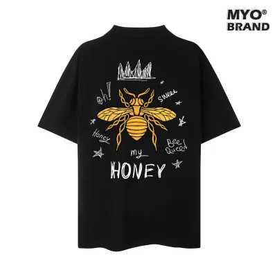 Áo Polo Form Rộng MYO In Hình Ong Bee My Honey 2735