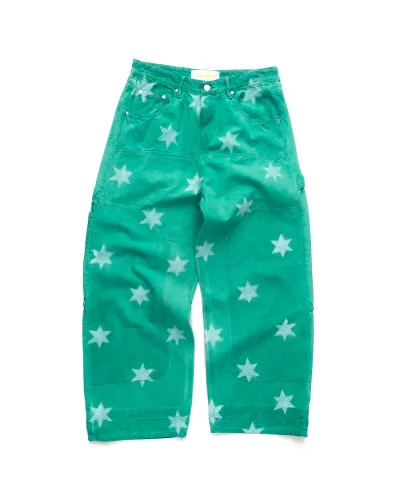 FW24 SUPER STAR PANTS - GREEN MINT