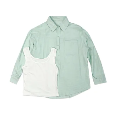 ÁO SƠ MI NỮ - TOTODAY - LONG SLEEVES 08503