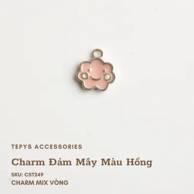 Charm Đám Mây Màu Hồng
