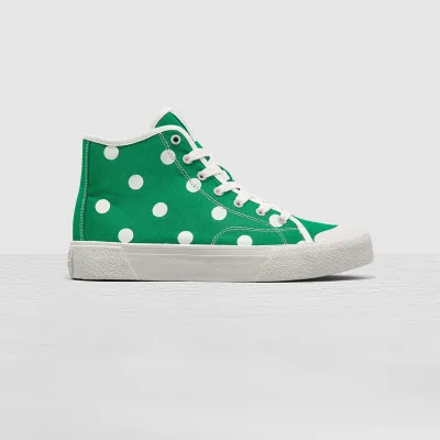 Pattas Polka Dots - High Top - Jelly Bean