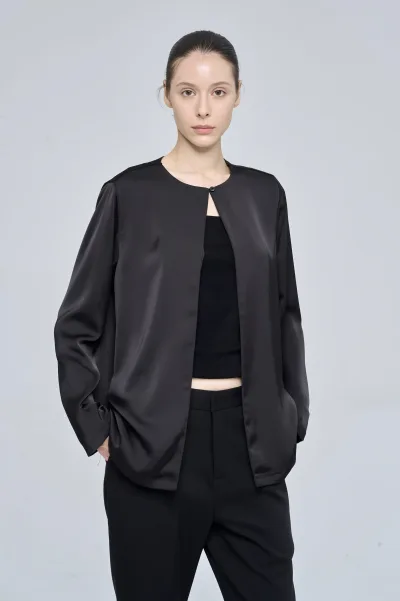 POLINA SHIRT - BLACK