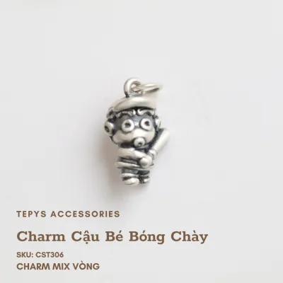 Charm Cậu Bé Bóng Chày