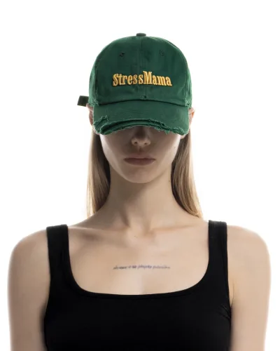 SSMA NOSTALGIA WASHED CAP - GREEN