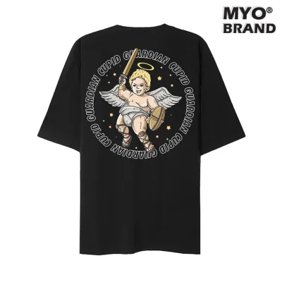Áo Phông Đôi MYO Vải Cotton In Hình Guardian Cupid 2683