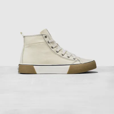 Basas Bumper Gum NE - High Top - Offwhite/Gum