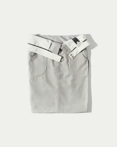 Upended Midi Skirt