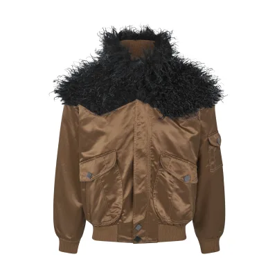 Champagne Brass Haven Bomber