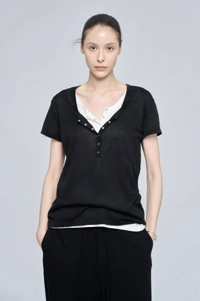 FYNN TOP - BLACK
