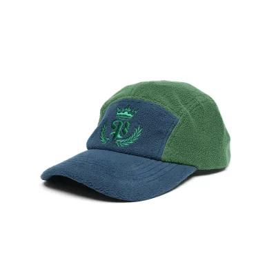 Fleece 5-Panel Hat Blue/Green