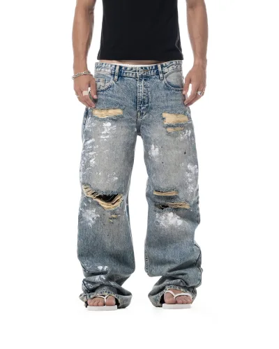 SSMA WORK IN PROGRESS JEANS - BLUE