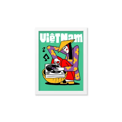 Ao Dai DJ Poster