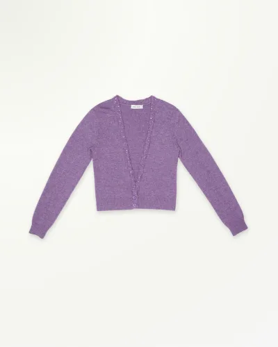 Strip Down Knit Cardigan