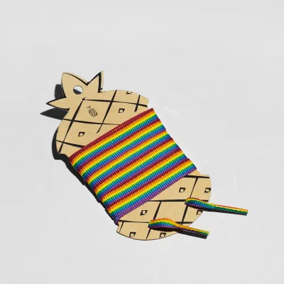 Stripes Shoelaces - Pride Flag