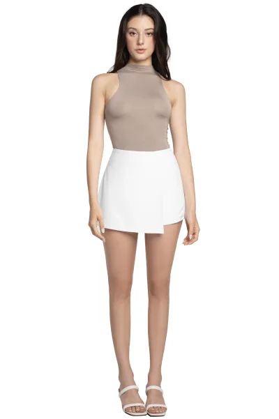 VIKI SKORT - WHITE
