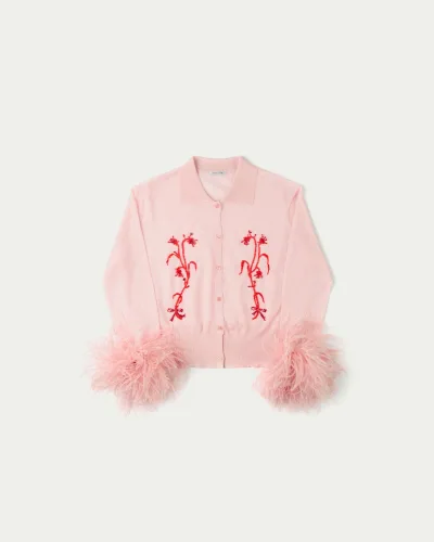 Sydney Knit Hand-Embellished Cardigan