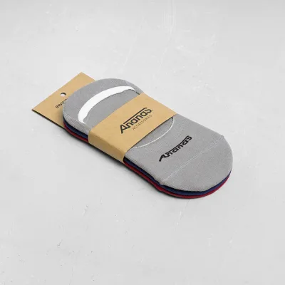 Invisible Socks Pack - Ananas Typo - 3 Colors