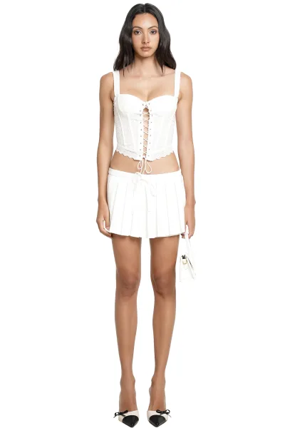 CHAI SKIRT - WHITE
