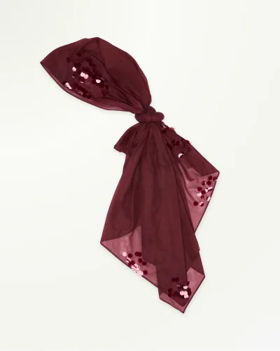 Dandruff Beaded Headscarf
