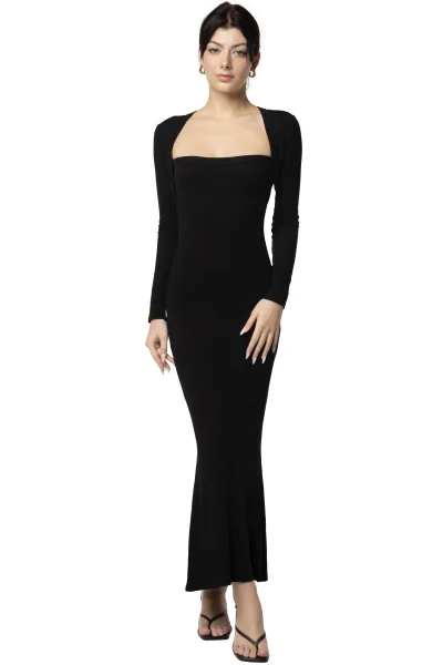 DAPHNE DRESS - BLACK