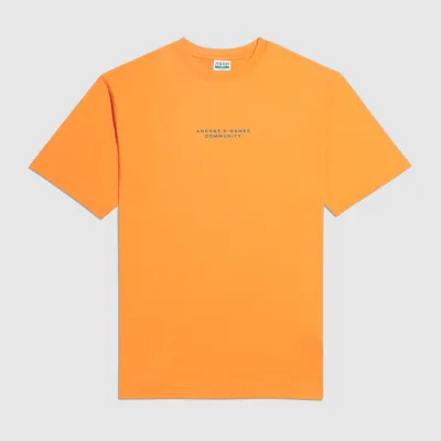 Merchandise Tee - AXGC Logo Badge - Orange Pepper