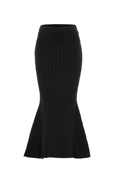 DEMI SKIRT - BLACK
