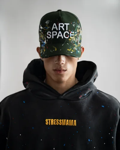 SSMA ART SPACE CAP - GREEN