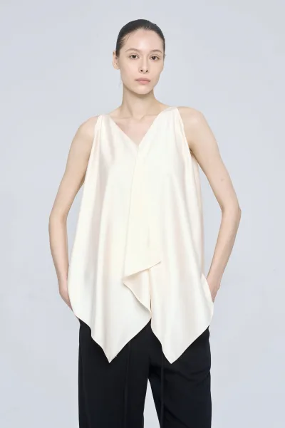 AGNES TOP - IVORY