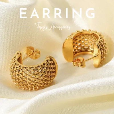 Mesh Snack Earring