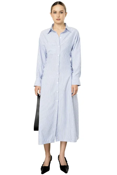 CAPRICE DRESS - BLUE