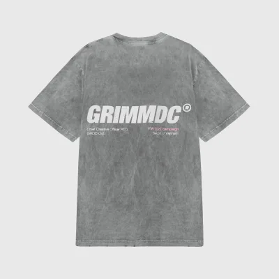 Grimm DC Signature Destroyed collection | Áo thun CCO PTD. // Grey