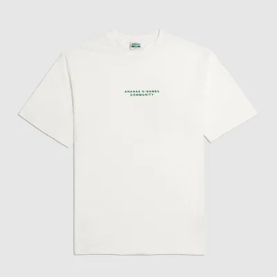 Merchandise Tee - AXGC Logo Badge - Snow White