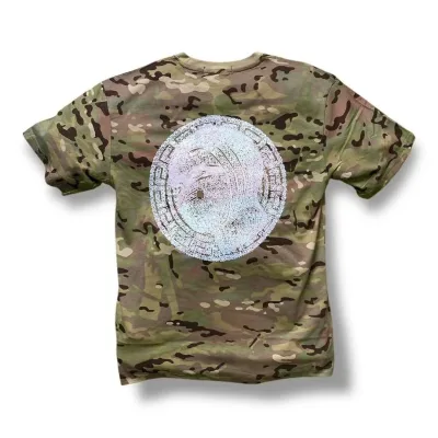 SVDNINJVZ Iced Silver Pendant T-shirt - V2