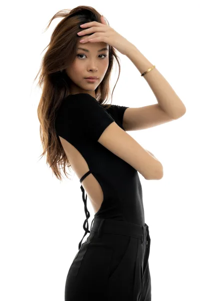 EMMA BODYSUIT - BLACK